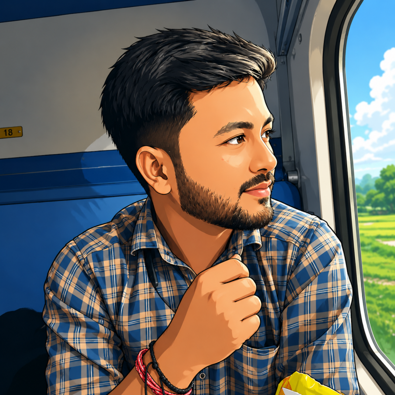 Mr K, 28, India